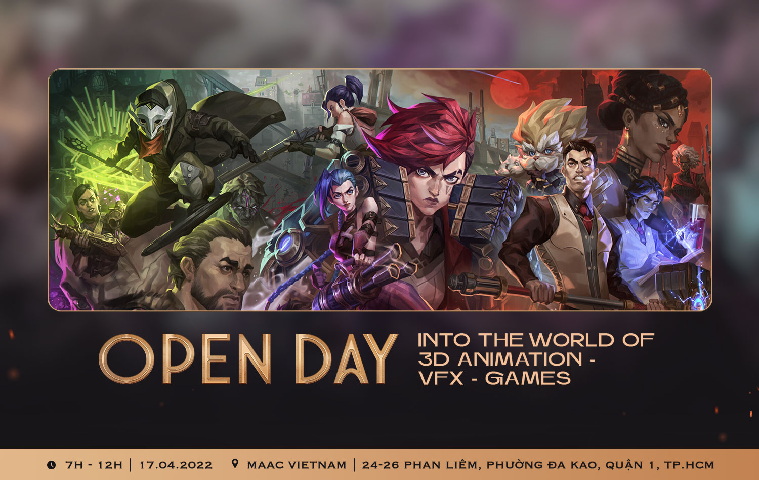 MAAC Open Day 2022: Into the world of VFX - 3D Animation - Games - Vfx- Animation