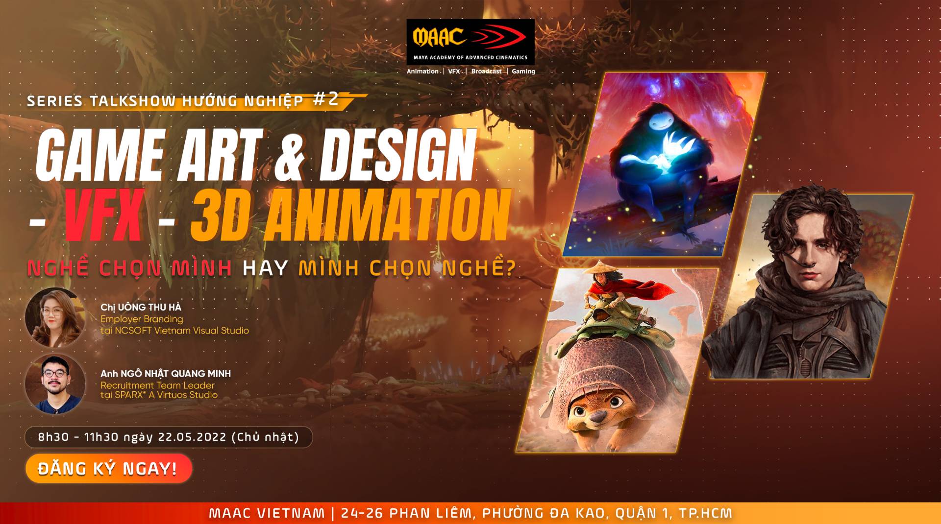 Game Art & Design - 3D Animation - Visual Effects: NGHỀ CHỌN MÌNH hay MÌNH  CHỌN NGHỀ?